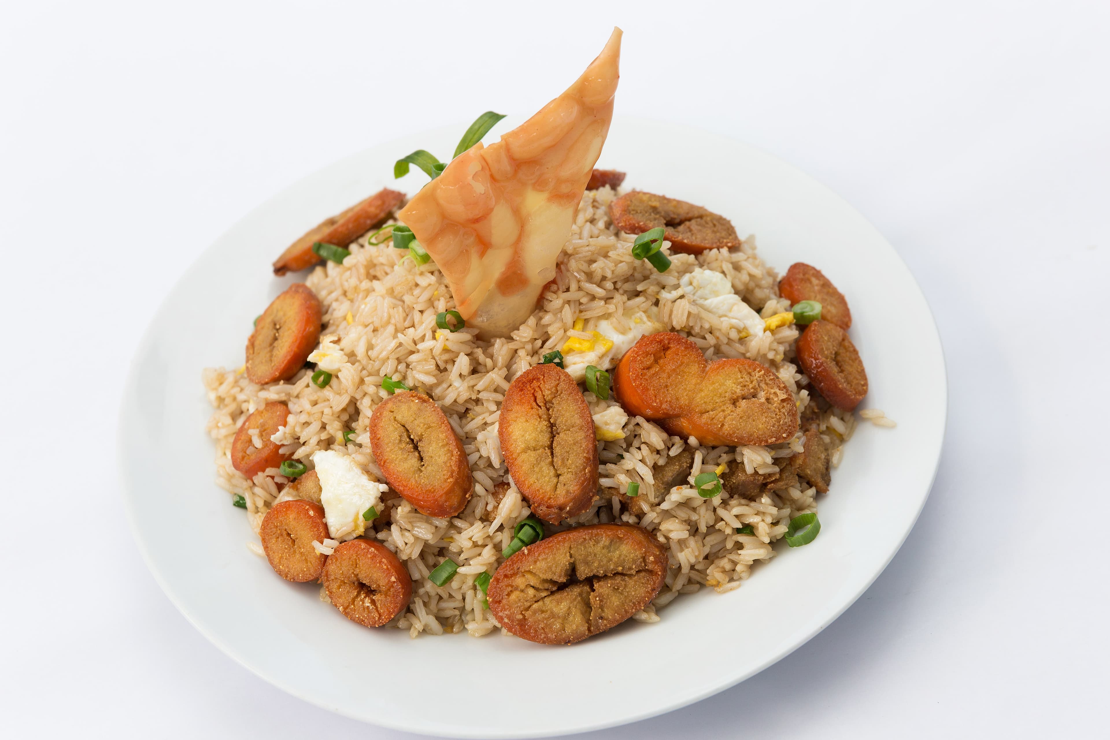 Chaufa con Huevera de Pescado