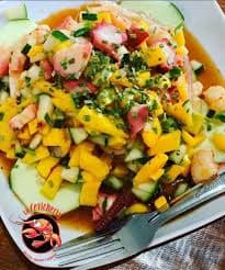 Tostada de Ceviche Hawaiano