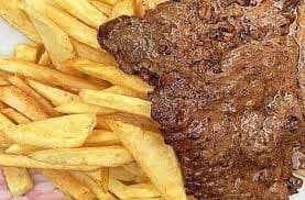 Boca Bistec con Papas