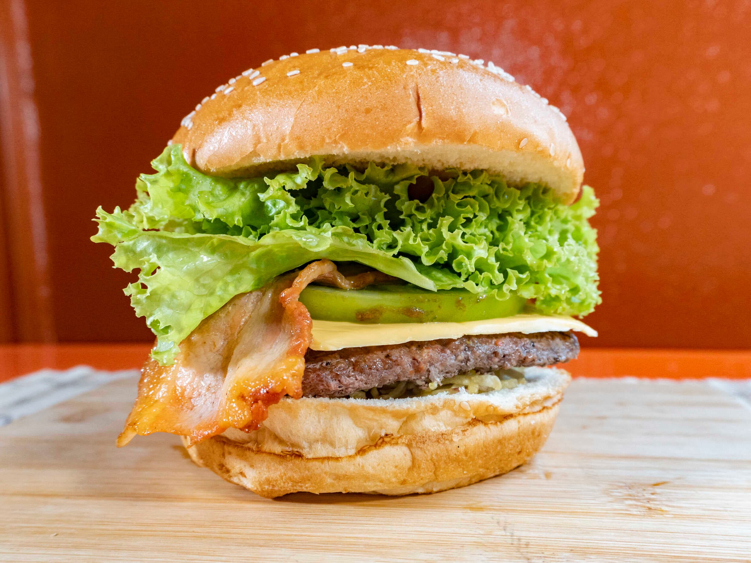 Hamburguesa Sencilla de Res