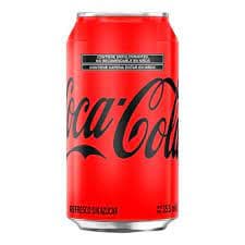 Coca Cola Sin Azucar de 355ml
