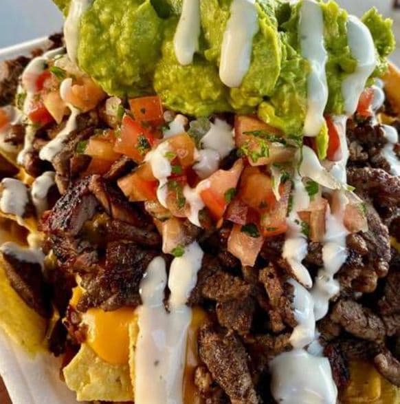 Nachos Asada y Fríes