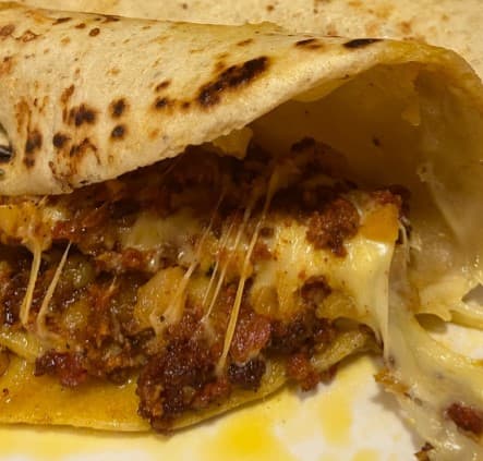 Quesadillas, relleno a elegir