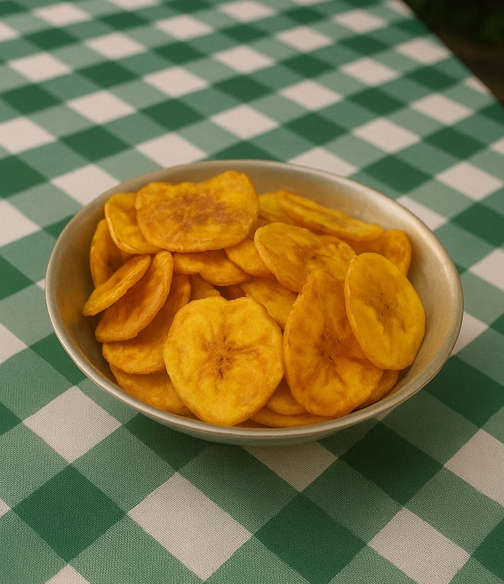 Porción de Moneditas de Plátano 35g