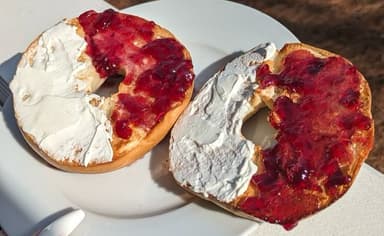 Bagel de Fresa