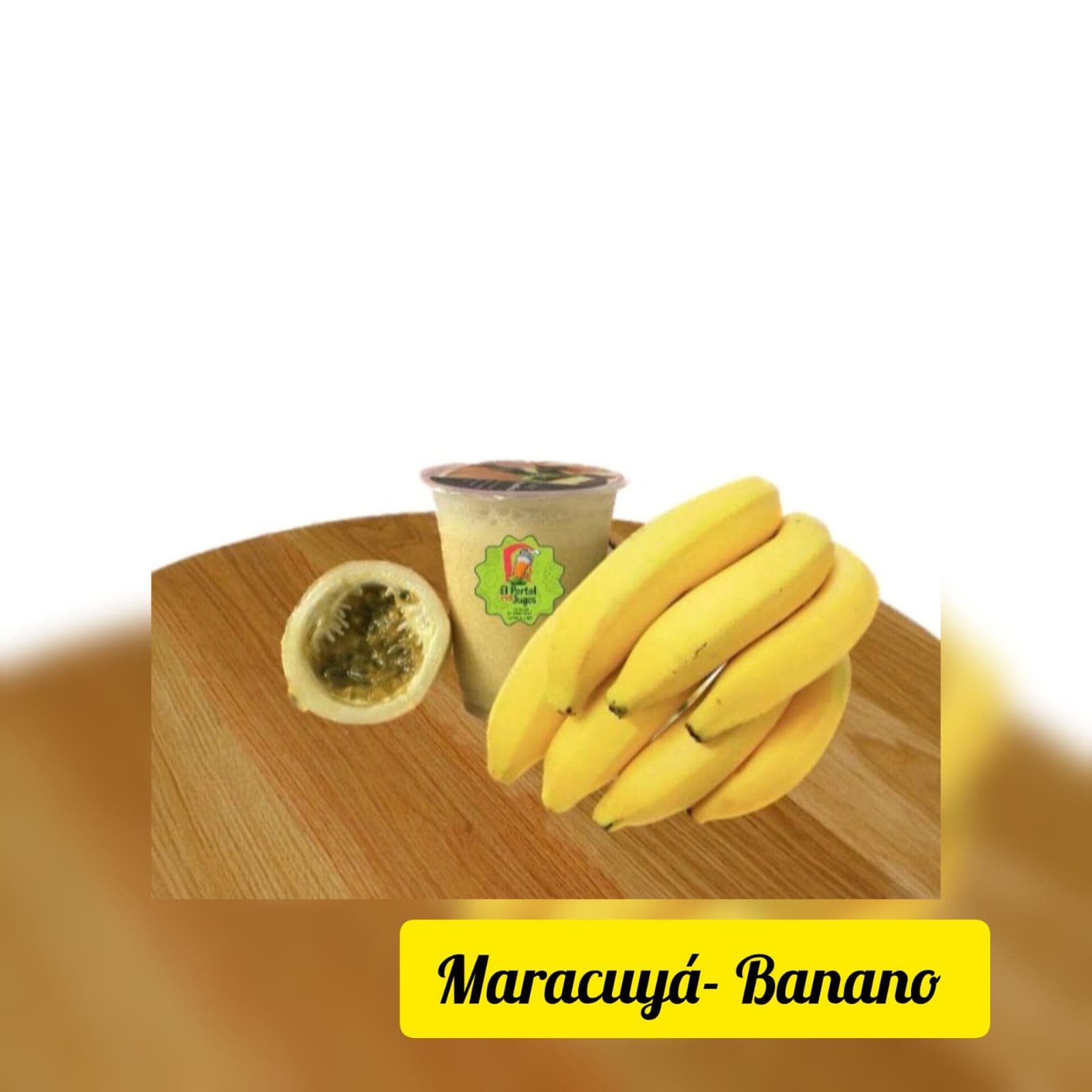 Batido de Maracuyá y Banano