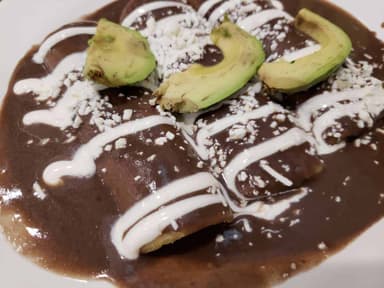 Enfrijoladas