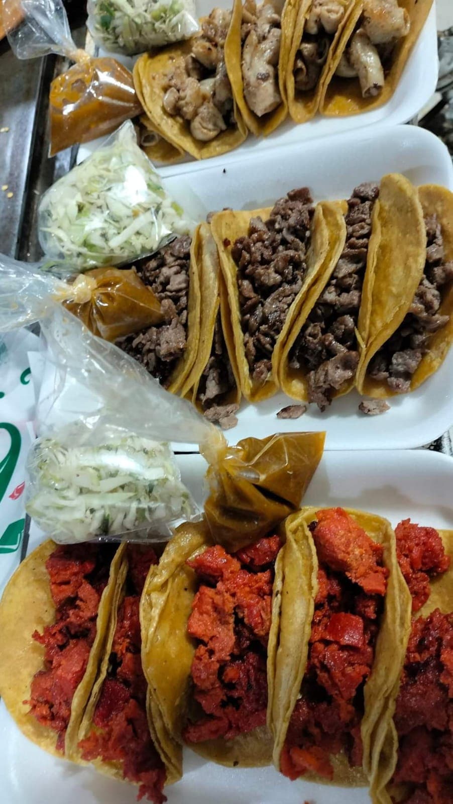 Tacos de bistec