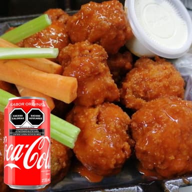 Combo Coca Cola Boneless (12pz)+papas+ Coca Cola