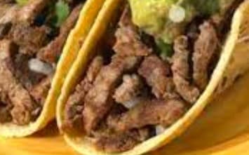 Taco Carne Asada con Queso