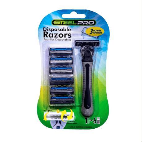Steel Pro Rastrillo  Con Cartuchos