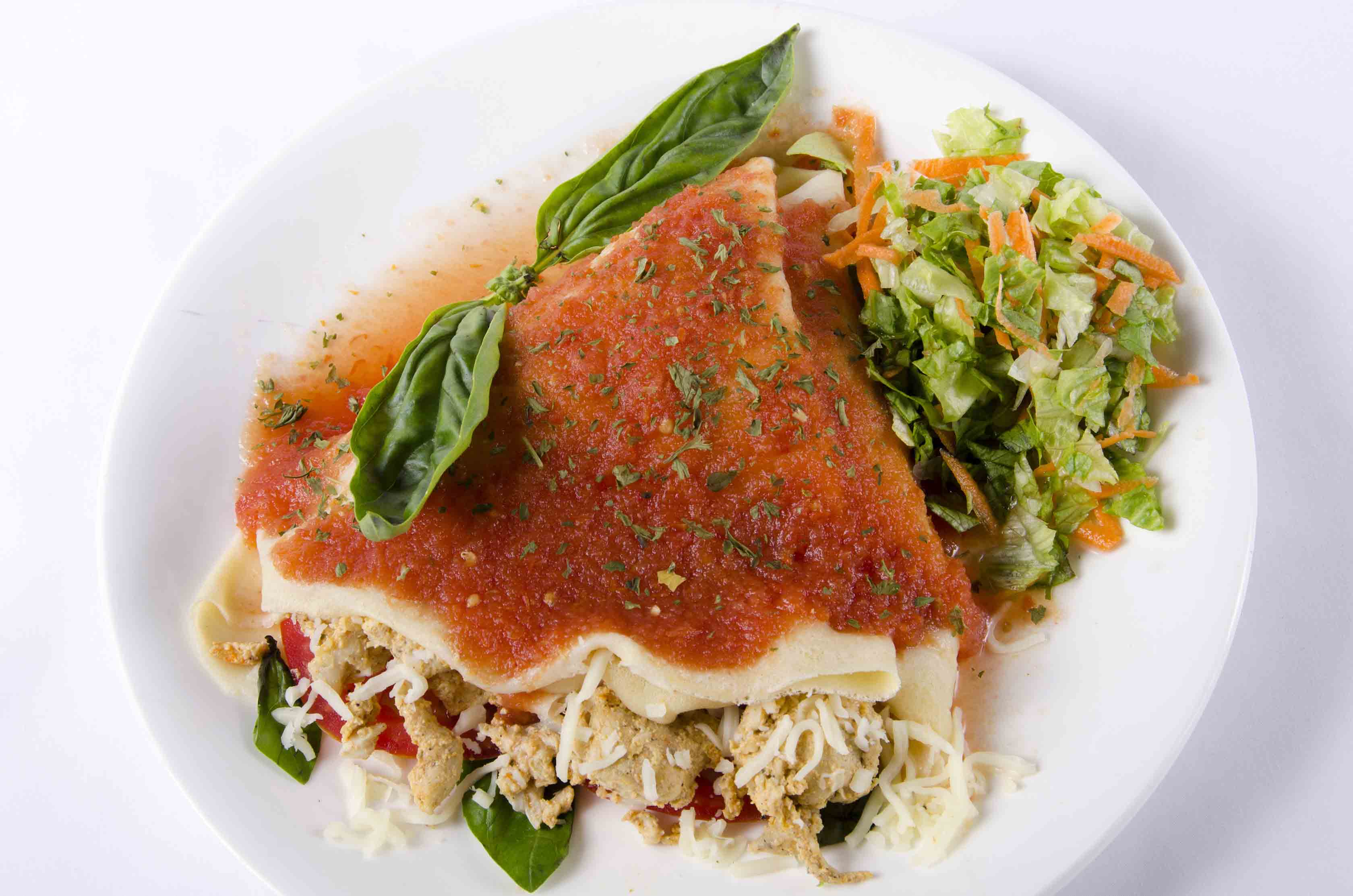 Crepa pollo pomodoro