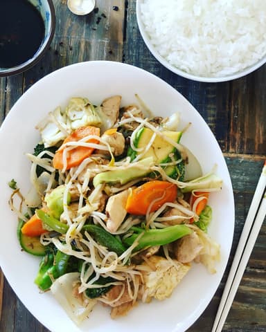 Chop Suey con Brócoli