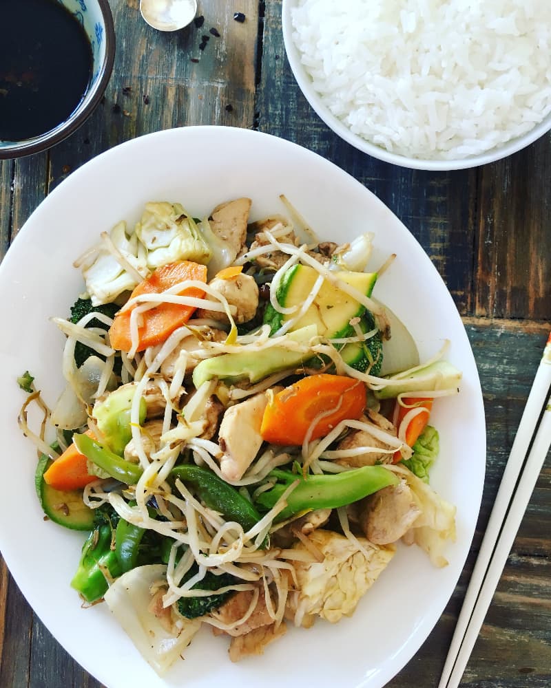 Chop Suey con Brócoli