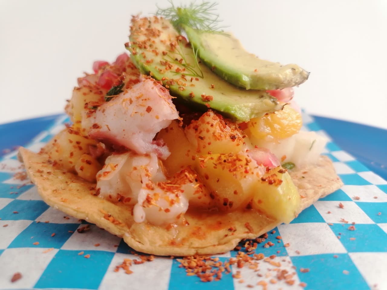 TOSTADA DE CEVICHE MIXTO