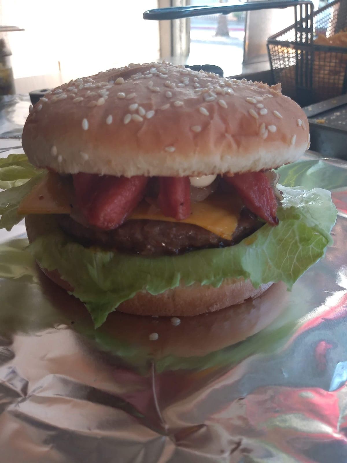 Hamburguesa Salchiburguer