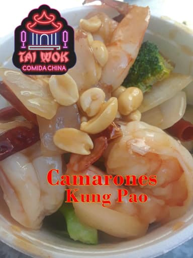 Camarones Kung Pao