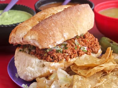Torta con queso.