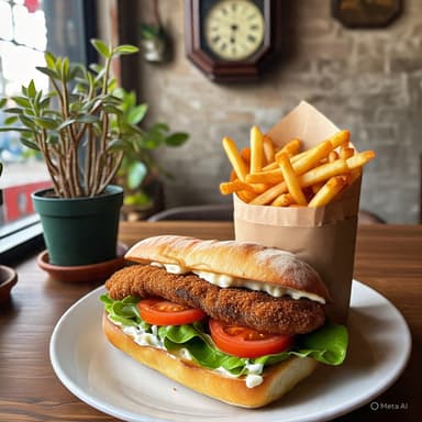 Combo Pareja 2 Tortas de Milanesa + 2 Papas