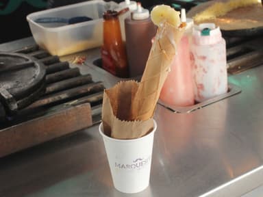 Marquesita de Lechera y Plátano