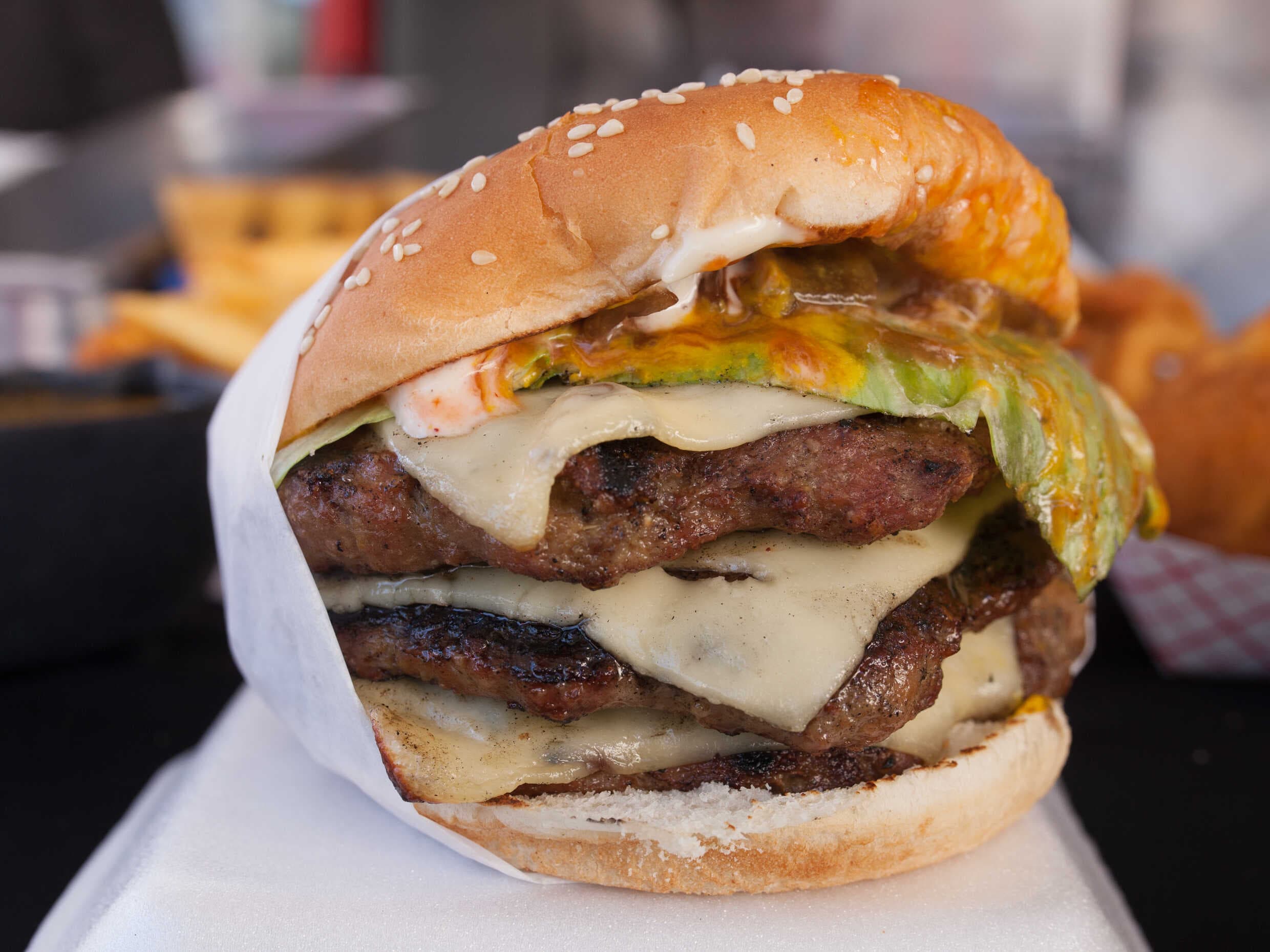 Hamburguesa Triple