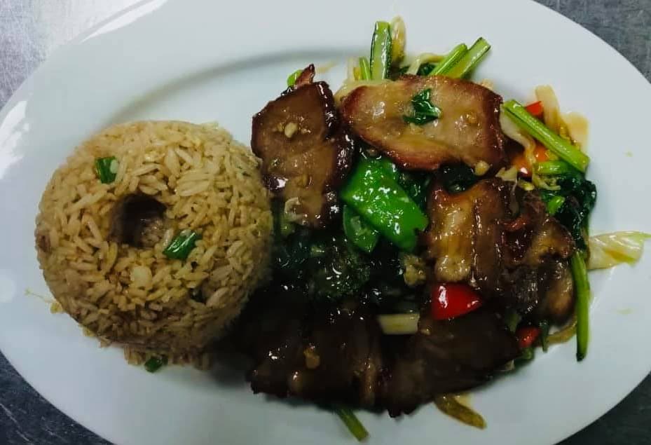 Arroz Chaufa con Cecina