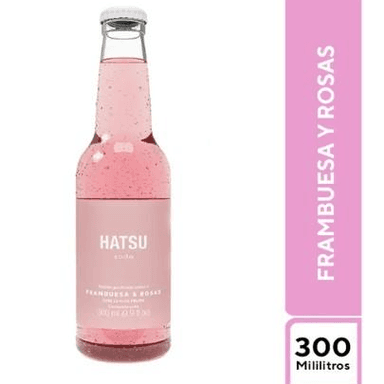 Soda Hatsu frambuesa 300 ml