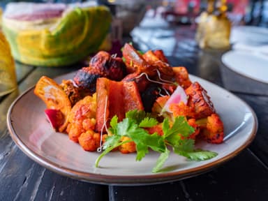 Vegetales el Tandoori