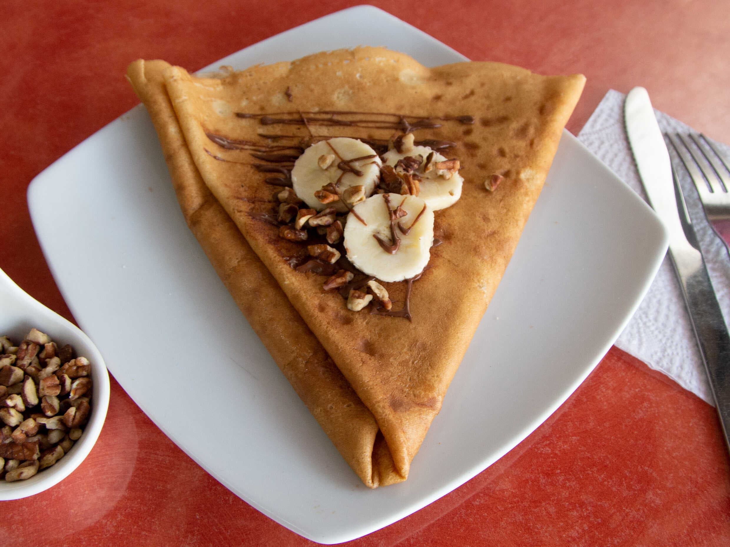 Crepa Nutella con Nuez