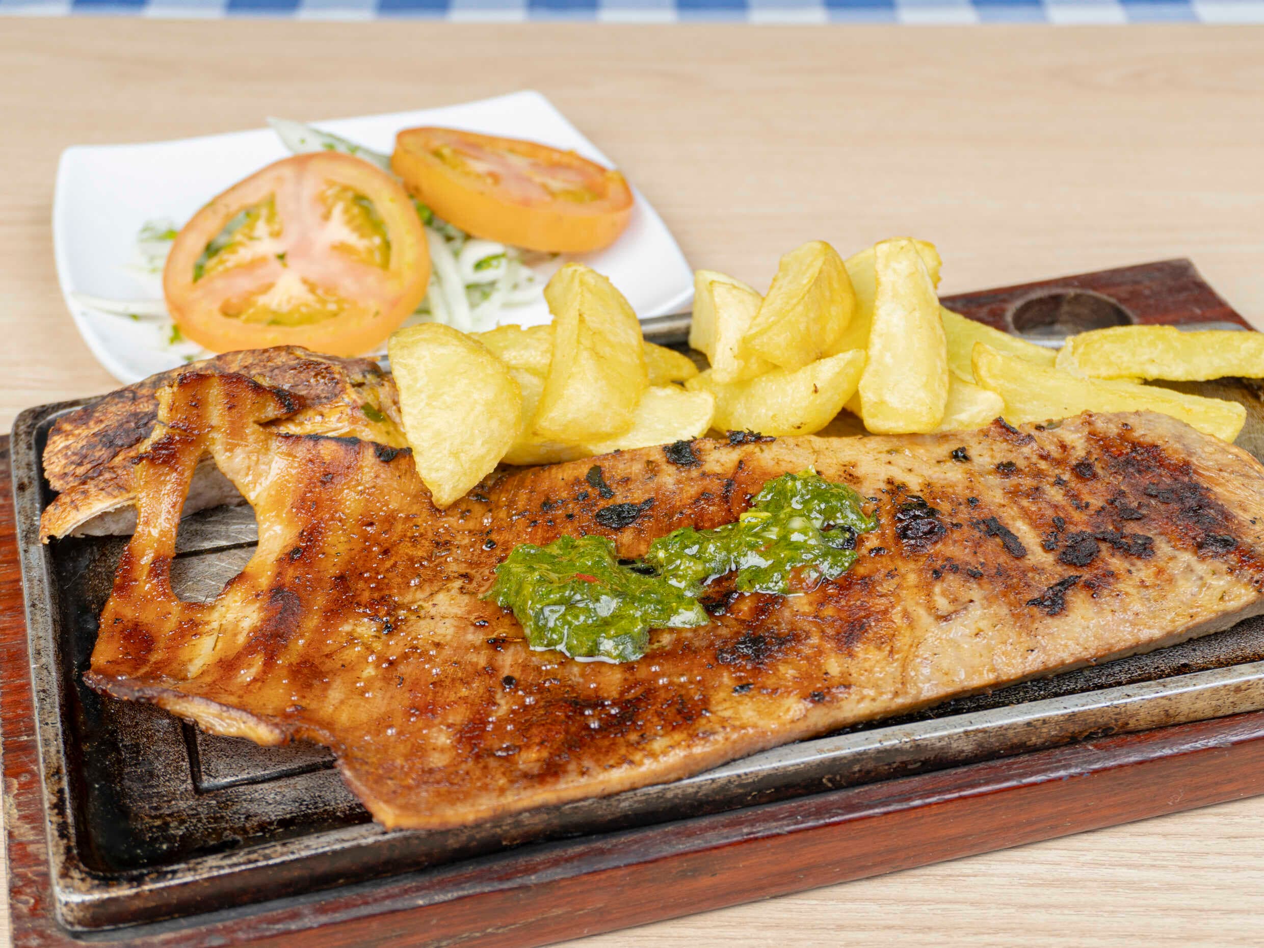Sobrebarriga Campesina a la Plancha