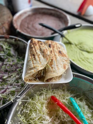 TACO DE HARINA DE RES