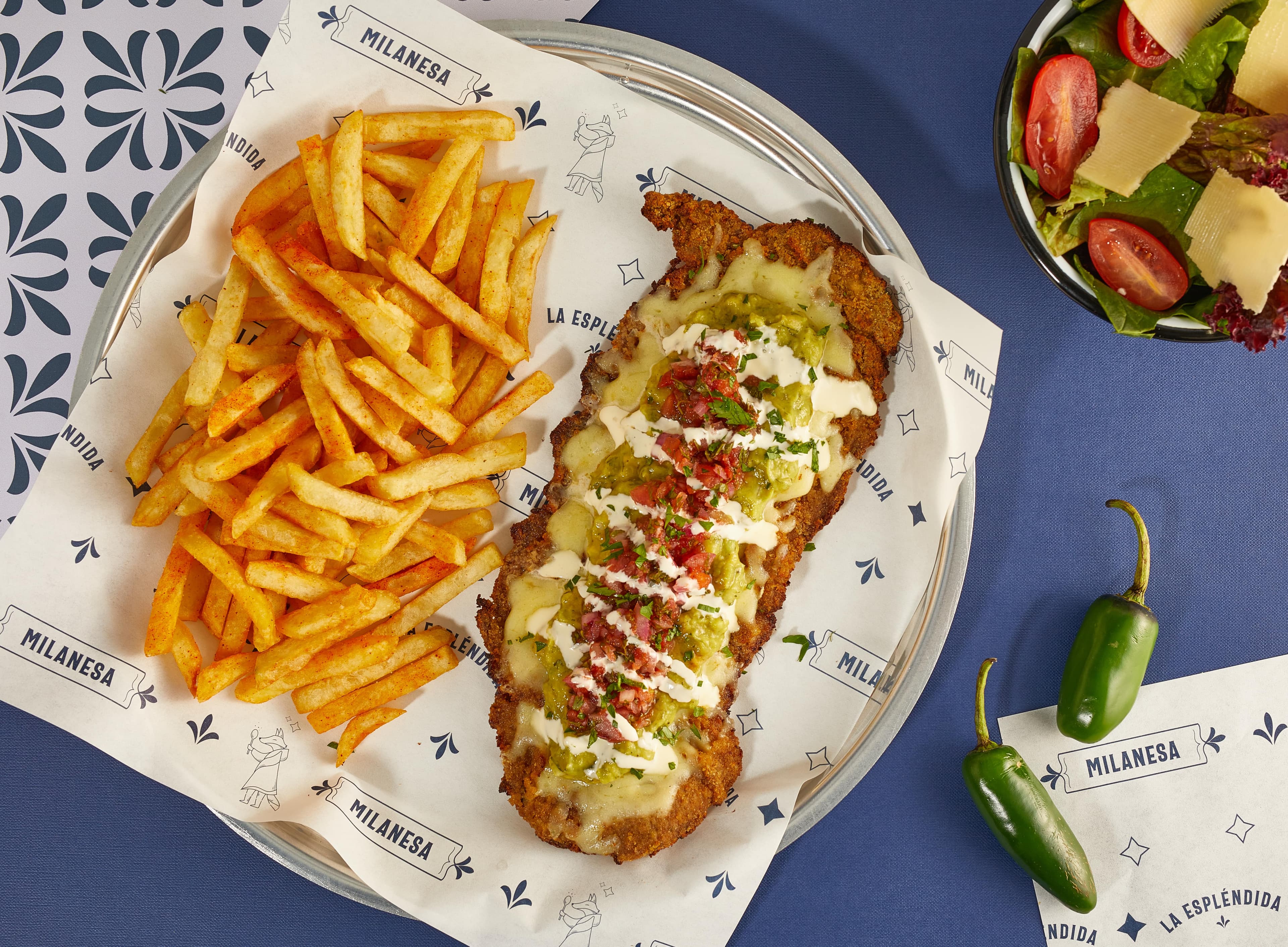 Combo Milanesa Mexicana