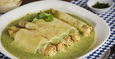 Combo Enchiladas Suizas + Agua Fresca
