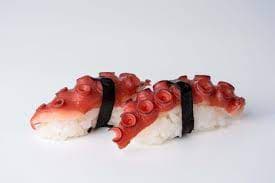 Niguiri pulpo