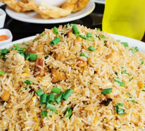 Chaufa de Pollo y Chancho Fuente