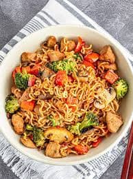 Chop Suey Seco con Vegetales Mixtos