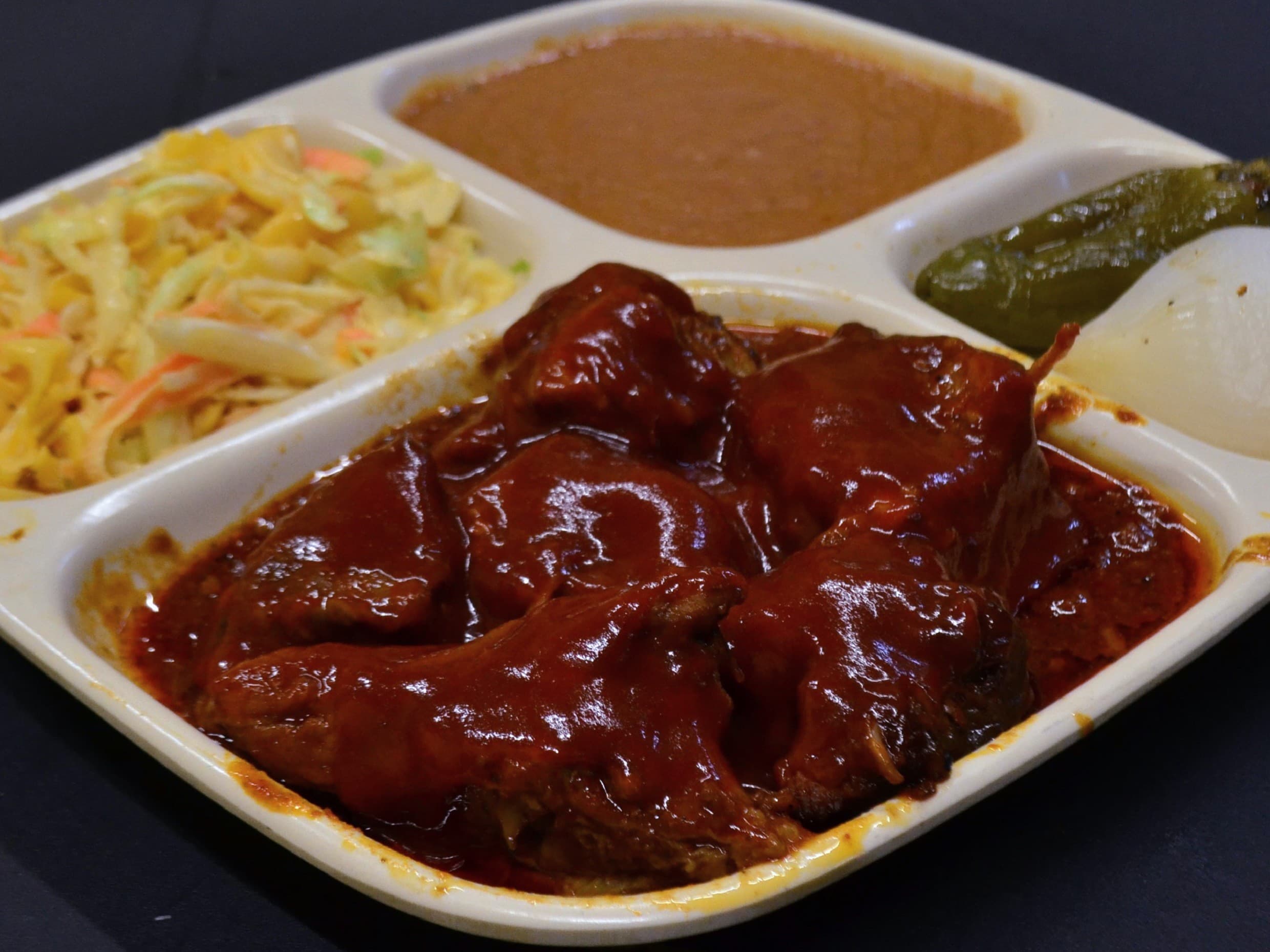 Platillo de Costilla de Res BBQ