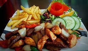 Cerdo fajitas