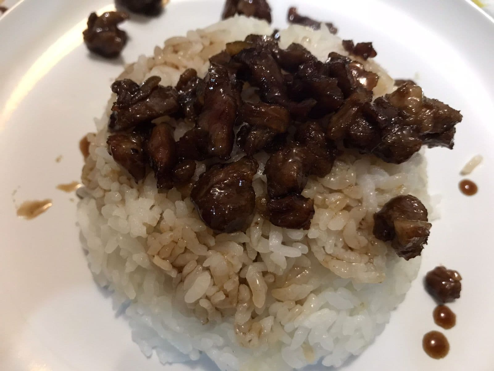 Gohan filete de res Teriyaki