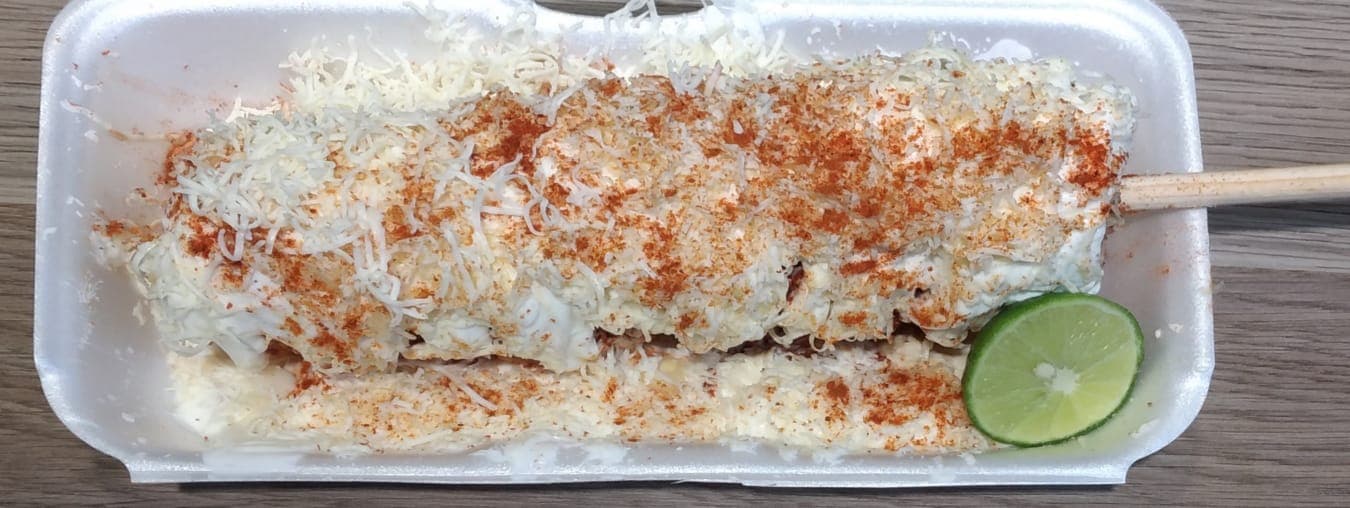 Elote Volteado