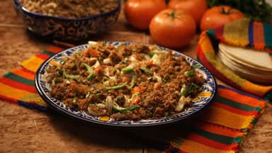 BISTEC RANCHERO + AGUA DEL DIA