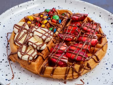 Waffle con 4 Ingredientes