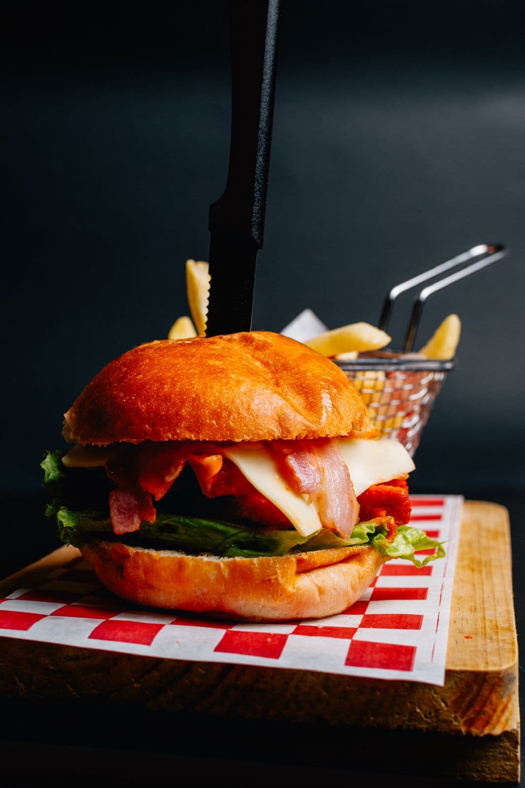Hamburguesa BBQ Chipotle