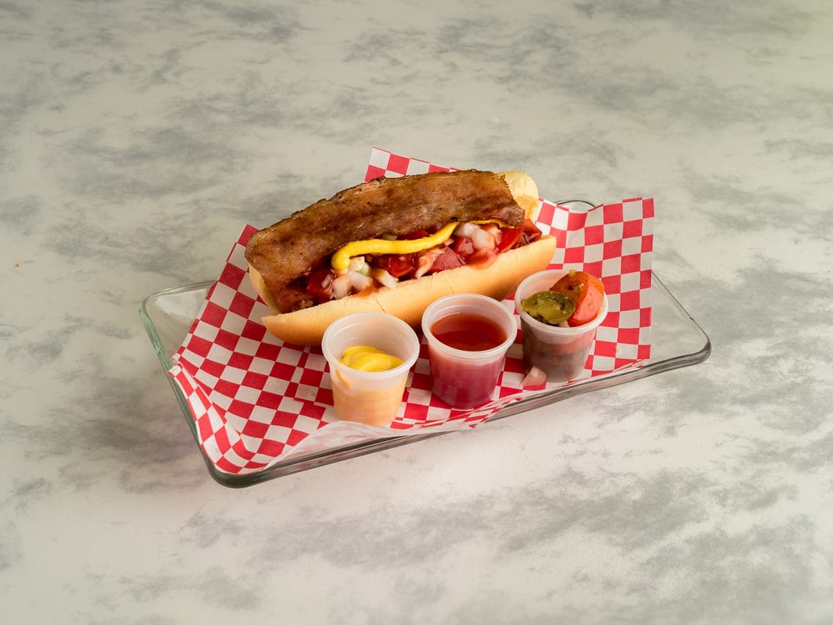 Hot Dog con Tocino