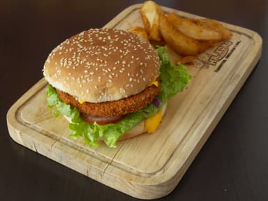 Hamburguesa Milanesa de Pollo