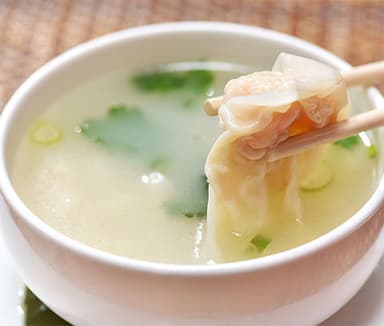 Sopa Wantan de Camarón