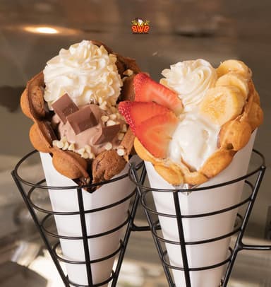 Combo Duo - Waffles (Tradicional-Chocolate) + Agua