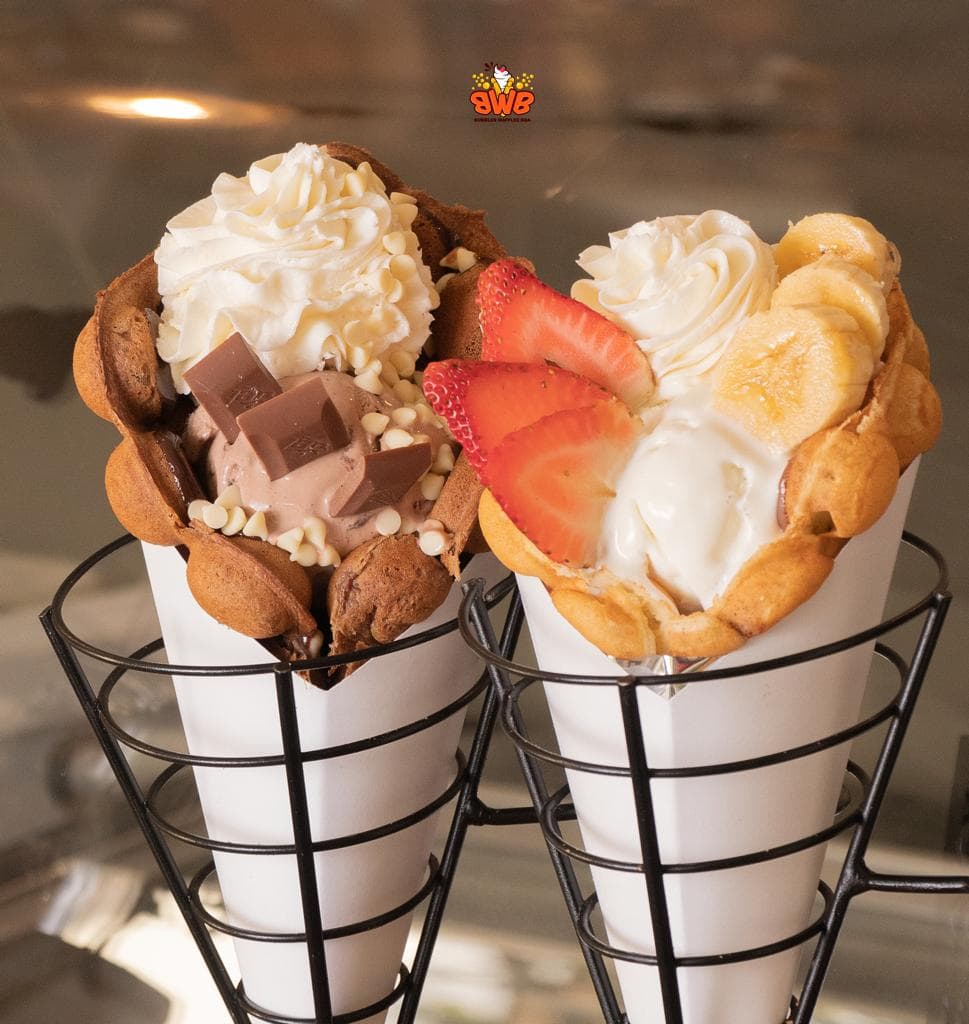 Combo Duo - Waffles (Tradicional-Chocolate) + Agua