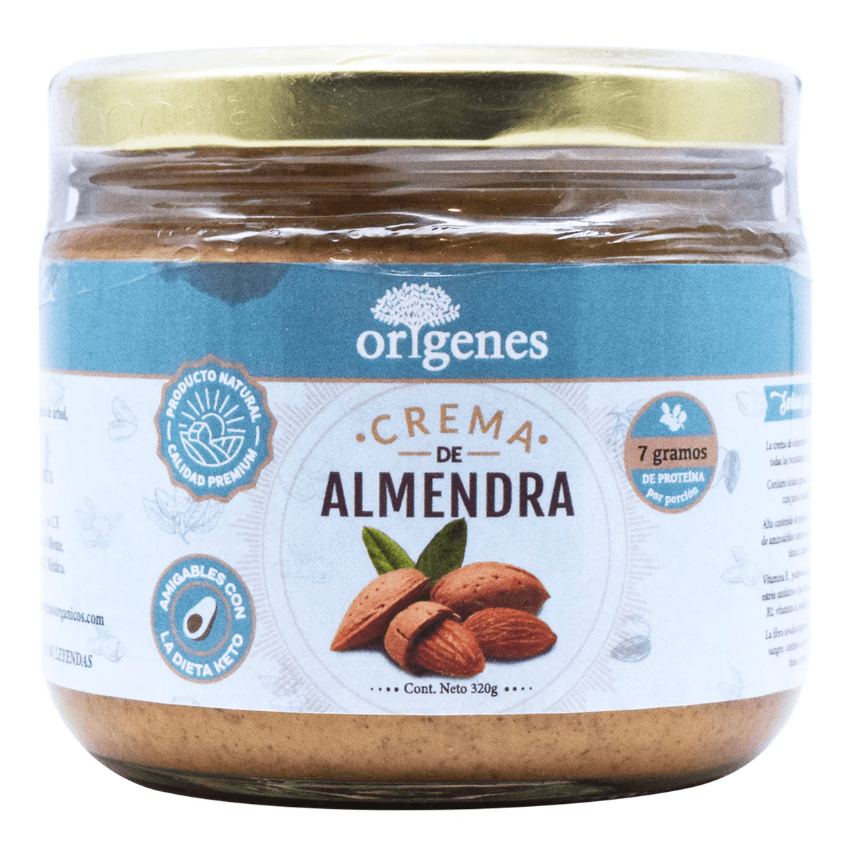 CREMA DE ALMENDRA 320 G