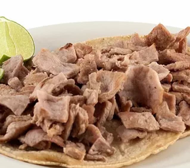 3/4 de bistec de puerco con queso